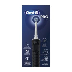 Oral-b Spazzolino Elettrico Ricaricabile Vitality Pro Nero, 1 Testina, 1 Spazzolino