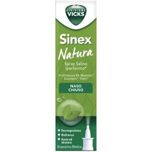 Vicks Sinex Natura Spray Salino Nasale Ipertonico 20ml