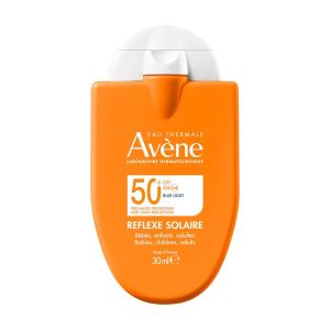 Eau thermale avene reflexe solaire protezione solare molto alta spf50+ 30ml