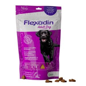 Flexadin Adult Mangime Complementare Articolazioni Cani Adulti 60 Tavolette