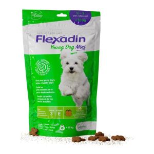 Flexadin Young Mangime Complementare Articolazioni Cani Giovani Taglia Mini 60 Tavolette