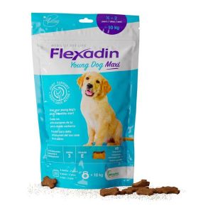 Flexadin Young Mangime Complementare Articolazioni Cani Giovani Taglia Grande 60 Tavolette