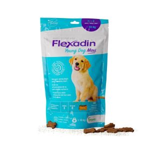 Flexadin Young Mangime Complementare Articolazioni Cani Giovani Taglia Grande 120 Tavolette