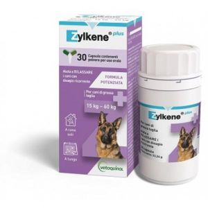 Zylkene Plus Mangime Complementare per Cani di Grossa Taglia 15-60Kg 30 Capsule