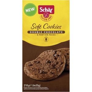 Schar Soft Cookie Double Chocolate 210g