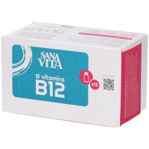 Sanavita B-vitamins B12 15 Flaconcini