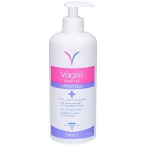 Vagisil Detergente Intimo Antibatterico Protect Plus per L'igiene Quotidiana i Tea Tree Oil 500ml