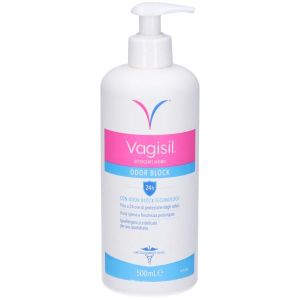 Vagisil Detergente Intimo Odor Block per L'igiene Quotidiana Rinfrescante i Aloe Vera 500ml