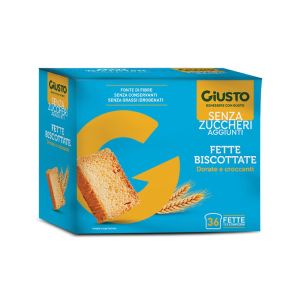 Giusto Senza Zuccheri Aggiunti Fette Biscottate 300g
