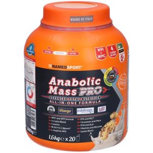 Named Sport Anabolic Mass Pro Integratore Gusto American Cookies 1,6kg
