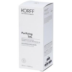 Korff Soluzione Esfoliante Purificante Sal i Acido Salicilico 100ml