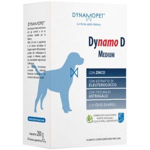 Dynamo D Medium Mangime Complementare per Cani 20 Bustine