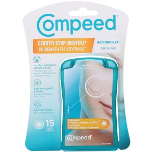 Compeed Cerotti Stop Brufoli Nascondi & Vai 15 Pezzi