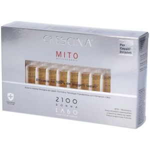 Crescina  Transdermic Isole Follicolari Mito Trattamento 2100 Donna 20 Fiale