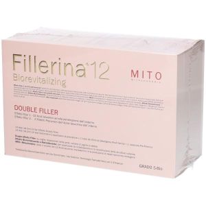 Fillerina 12 Double Filler Mito Biorevitalizing Grado 5-bio + Prefillerina Flac 30+30ml + 1 Tubo 50ml