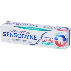 Sensodyne Sensibilità&gengive Active Protect Dentifricio Denti Sensibili e Gengive Sane Menta 75ml