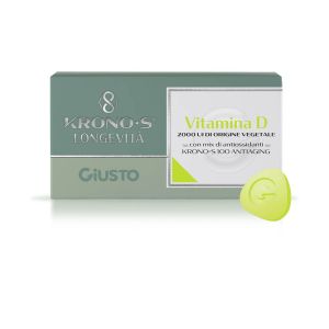 Giusto Vitamina D Kronos Origine Vegetale 30 Compresse
