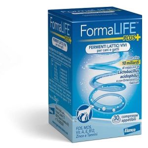 Formalife Plus Fermenti Lattici Vivi per Cani/gatti 30 Compresse