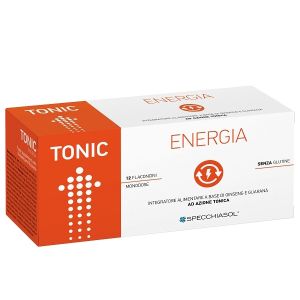 Specchiasol Tonic Energia Integratore Energizzante 12 Flaconcini