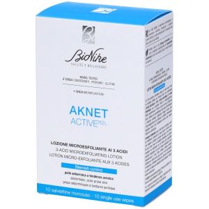 Bionike Aknet Activepeel 10 Salviettine Monouso