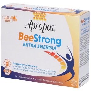Apropos Beestrong Extra Energia Bustine Gusto Arancia