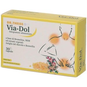 Theiss Via-dol Artiglio Del Diavolo e Boswellia 30 Capsule