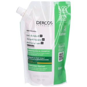Vichy Dercos Shampoo Antiforfora Ds Capelli Secchi Eco Ricarica 500ml