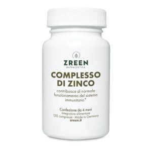 Zreen Complesso di Zinco 120 Compresse