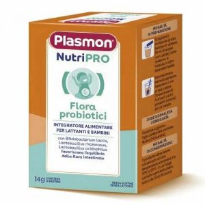 Plasmon Nutripro Flora Probiotici Integratore Alimentare 14 Bustine