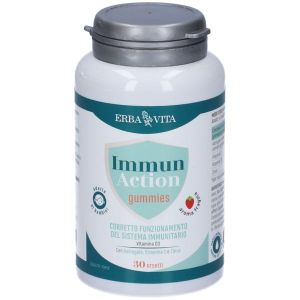 Erba Vita Immun Action Gummies Gusto Fragola