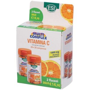 Esi Multicomplex Vitamina C Pura Retard Bipack 30+30 Compresse