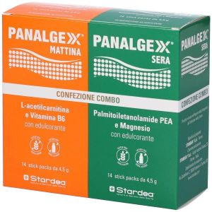 Panalgexx Mattina 14 Stickpack + Panalgexx Sera 14 Stickpackconfezione Combo