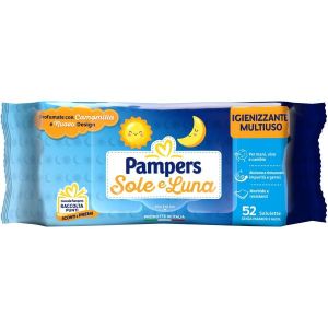 Pampers Wipes Sole & Luna 52 Salviettine