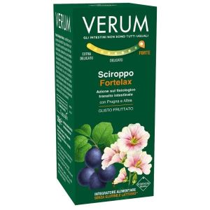 Verum Fortelax Sciroppo Fruttato 126g New