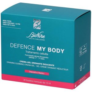 Bionike Defence My Body Trattamento Cellulite Crema-gel Drenante Riducente In Bustine