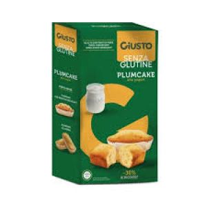 Giusto Senza Glutine Plumcake Yogurt 3 Pezzi da 40g