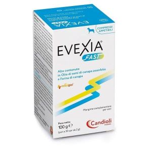 Candioli Evexia Fast Mangime Complementare per Cani 50 Compresse