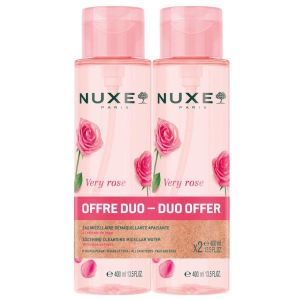 Nuxe Very Rose Soothing Cleansing Micellar Water 2 Pezzi Da400ml
