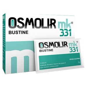 Osmolir Mk 331 18 Bustine Limone i Zucchero Ed Edulcorantesenza Glutine Naturalmente Privo di Lattosio