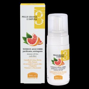 3 Pelle Grassa e Impura Tonico Alle Erbe Purificante e Astringente per Il Viso 100ml