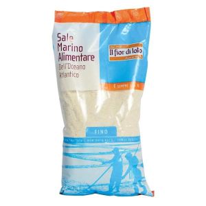 Fior di Loto Sale Marino Grigio Dell Oceano Atlantico Grosso1Kg