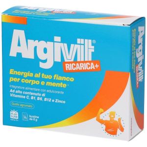 Argivit Ricarica+ 14 Bustine da 6g Gusto Agrumato i Edulcorante Senza Glutine Senza Lattosio