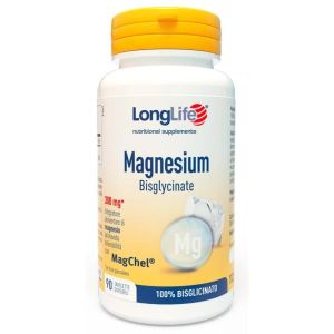 Longlife Magnesium Bisglycinate 90 Tavolette No Coated Senzaglutine