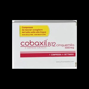 Cobaxil B12 Cinquemila 5 Compresse Sublinguali da 0,4g Senza Glutine