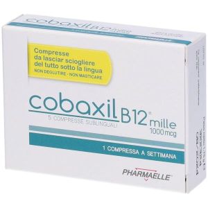 Cobaxil B12 Mille 5 Compresse Sublinguali da 0,35g Senza Glutine