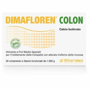 Dimafloren Colon 30 Compresse A Rilascio Funzionale 1085 Mgsenza Glutine Senza Lattosio