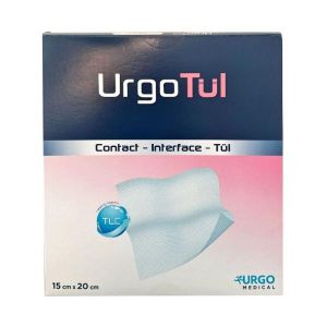 Medicazione Interfaccia Flessibile Matrice Tlc Urgotul 15x20cm 10 Pezzi