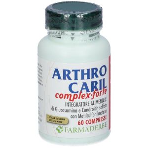 Arthrocaril Complex Forte 60 Compresse Formula Potenziata Senza Glutine