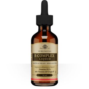Solgar B- Complex Liquid Integratore Di Vitamina B12 Gocce 56ml