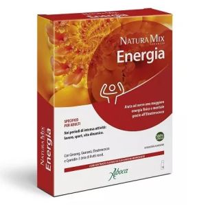 Aboca Natura Mix Advanced Energia Concentrato Fluido Integratore Energetico 10 Flaconcini